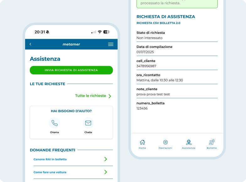 Ricevere assistenza e restare aggiornato